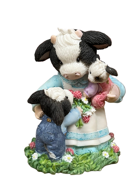 ROSES ARE RED VIOLETS ARE BLUE THERE'S NO UDDER MOTHER AS LOVED AS YOU