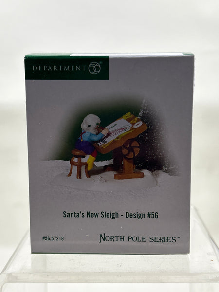 Dept 56 Santa’s New Sleigh