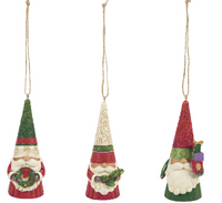 Christmas Gnomes 3 Pc Orn Set Jim Shore Heartwood Creek