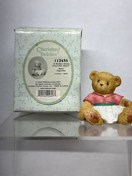 A MOTHER GIVES FROM THE HEART