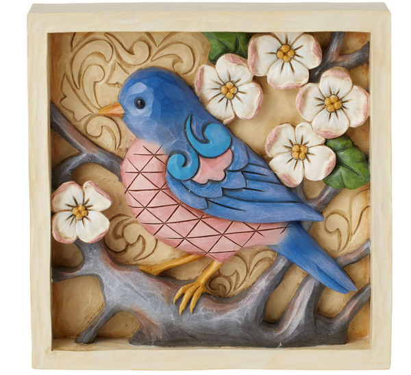 Bluebird Decorative Plaque