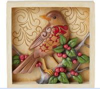 Robin Decorative Plaque