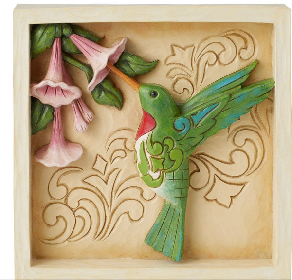 Hummingbird Decorative Plaque